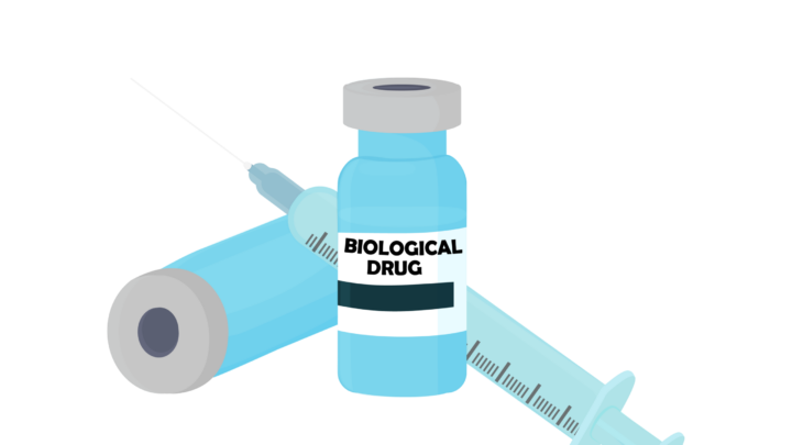Illustration af biologisk lægemiddel