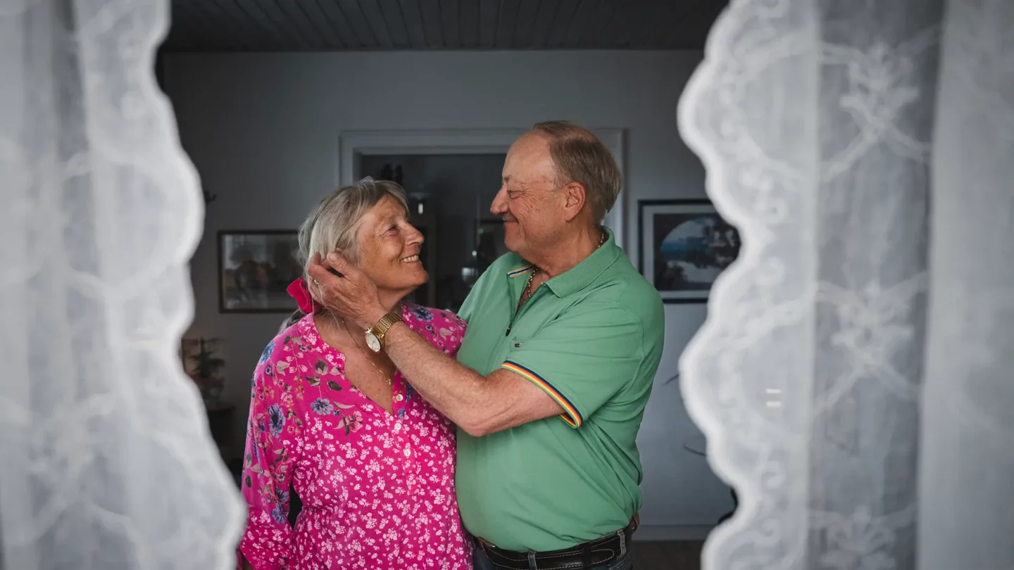 Claus og Iben fik parterapi for at tackle gigten